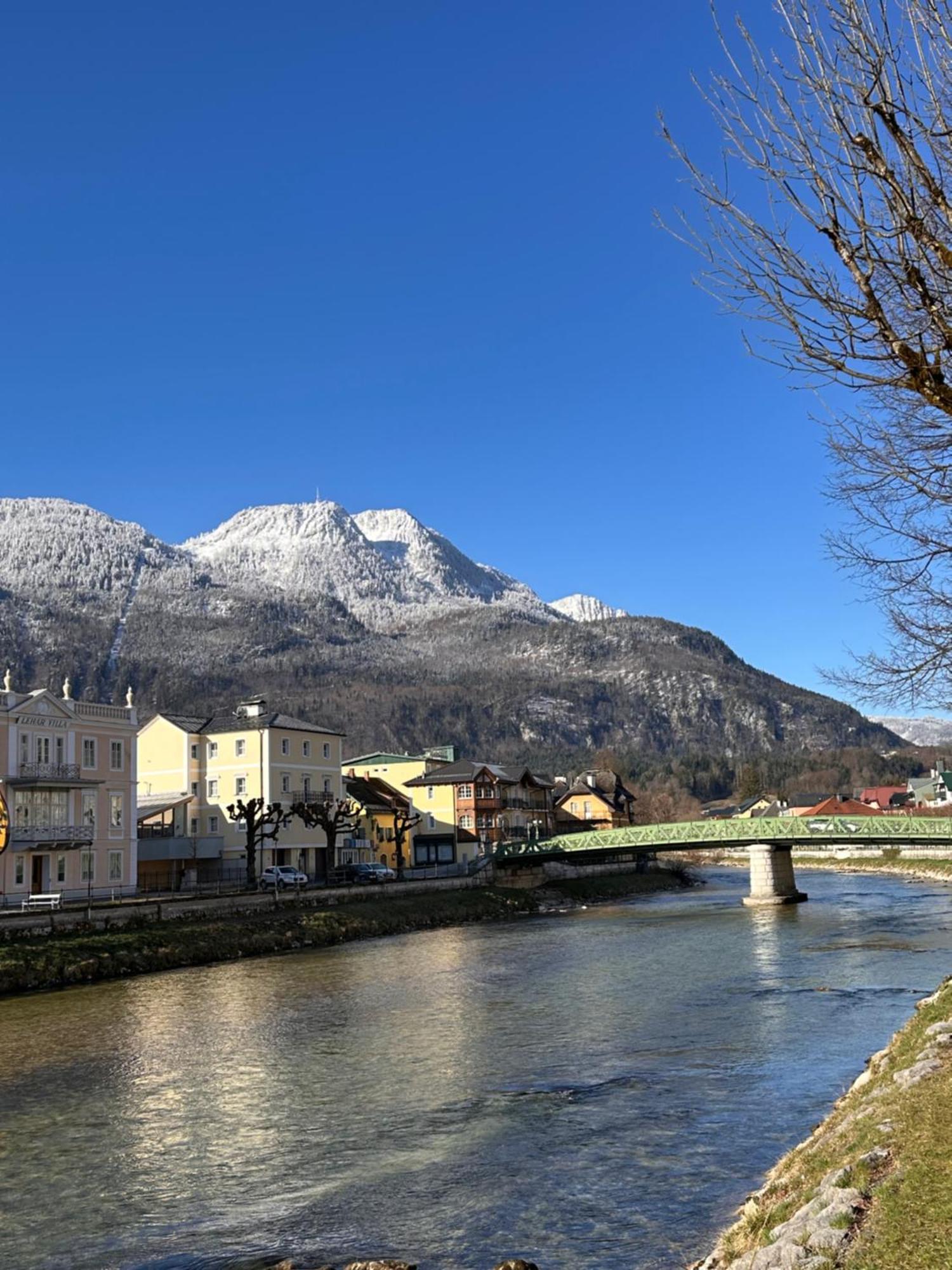 Kristall Doppelzimmer Direkt Im Zentrum, Balkon Bad Ischl Esterno foto